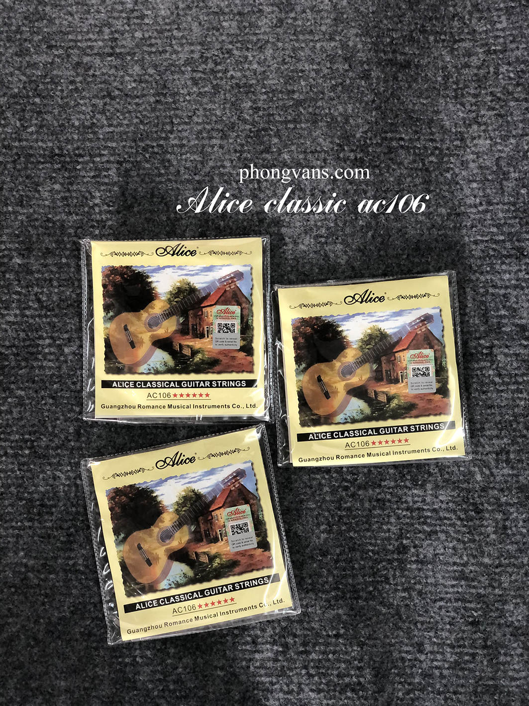 Chọn Dây Đàn Classic Alice AC106