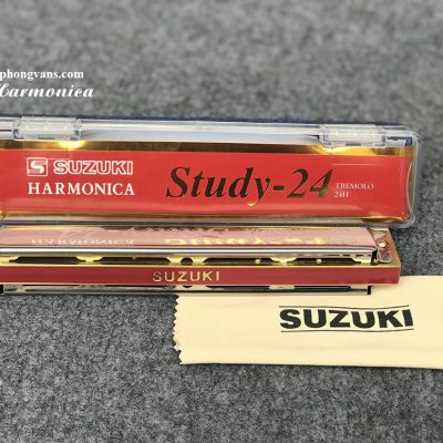 Kèn Harmonica Tremolo Suzuki Study 24data-cloudzoom = 