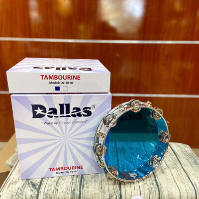 Nhạc cụ lắc tay tambourine inox
