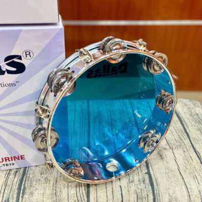 Nhạc cụ lắc tay tambourine inox