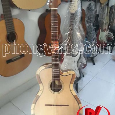 Đàn Guita cổ thùng phím lõm gỗ điệp