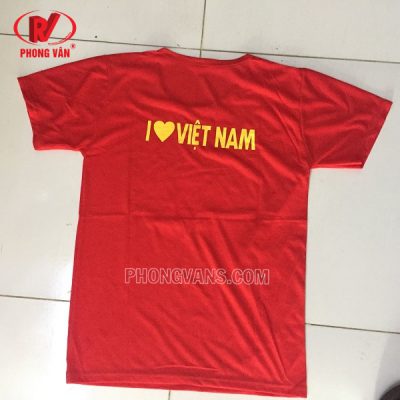 Áo Phông Cờ Đỏ Sao Vàng Tôi Yêu Việt Nam - Nhạc Cụ Phong Vân