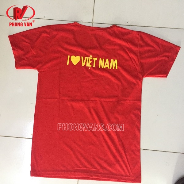Áo phông cờ đỏ sao vàng tôi yêu Việt Nam