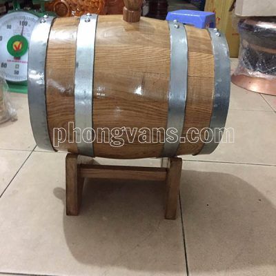 Bình đựng rượu gỗ sồi 8 lít