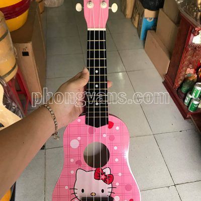 Đàn ukulele màu có hình