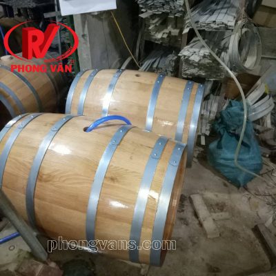 Thùng gỗ sồi trắng đựng rượu 200 lít