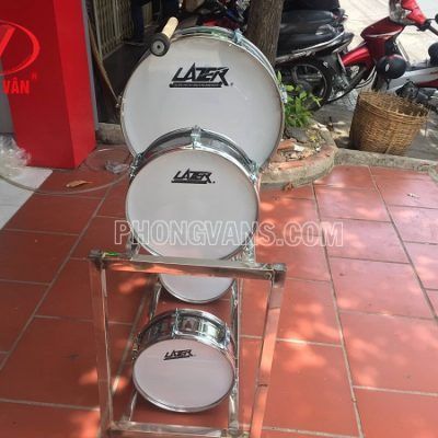 TRỐNG ĐỘI TIỂU HỌC INOX LAZER