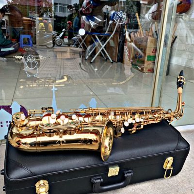 Kèn alto saxophone Selmer vàng AS700