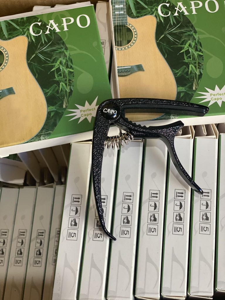 Capo lò so kim loại kẹp đàn guitar ukulele