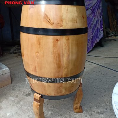Thùng đựng gạo gỗ thông 30kg