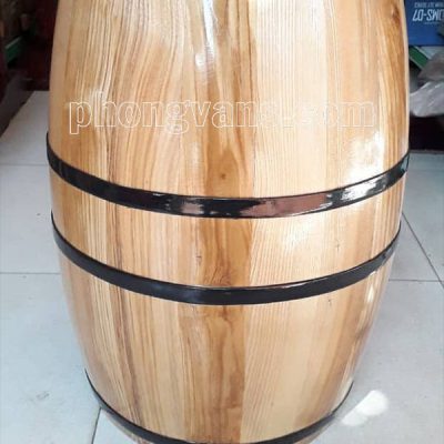 Thùng gỗ sồi đựng gạo 30 kg