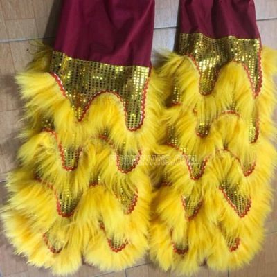 Bộ đuôi quần lông cừu vải kim sa