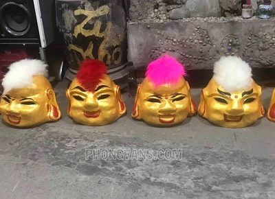 Đầu địa trùm đầu có lông