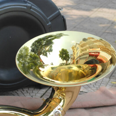 Kèn helicong sousaphone cho nhà thờ