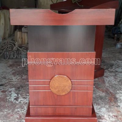Bục phát biểu LT04 bằng gỗ công nghiệp