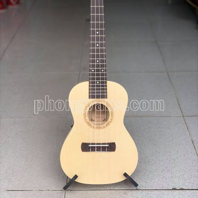 Đàn ukulele gỗ màu tự nhiên