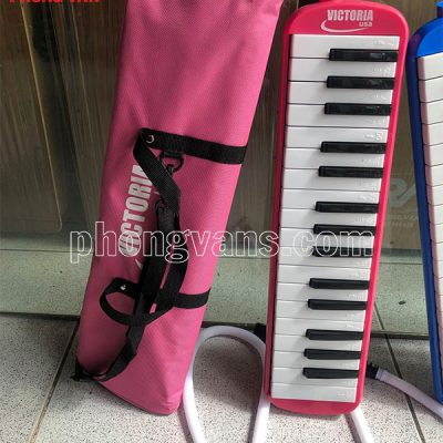 Kèn melodion Victoria usa 32 phím màu hồng