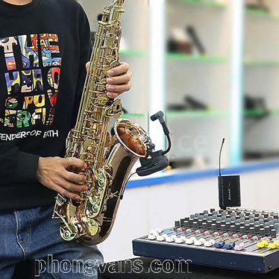 Mic kèn saxophone không dây BM-12/V2 Baomic