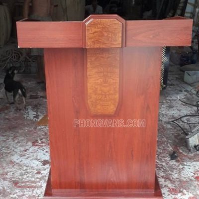 Bục phát biểu LT03 bằng gỗ