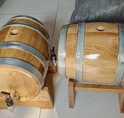 Thùng gỗ sồi đựng rượu 5 lít