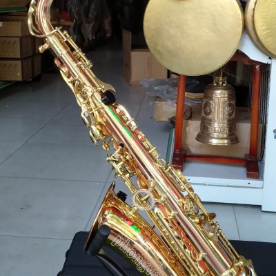 Kèn Saxophone alto hãng Mendini by Cecilio 3 màu loa đỏ