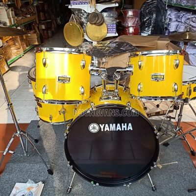 Trống jazz Yamaha đẹp màu vàng