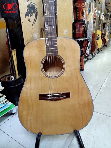 Đàn guitar gỗ giá rẻ thùng vuông lớn