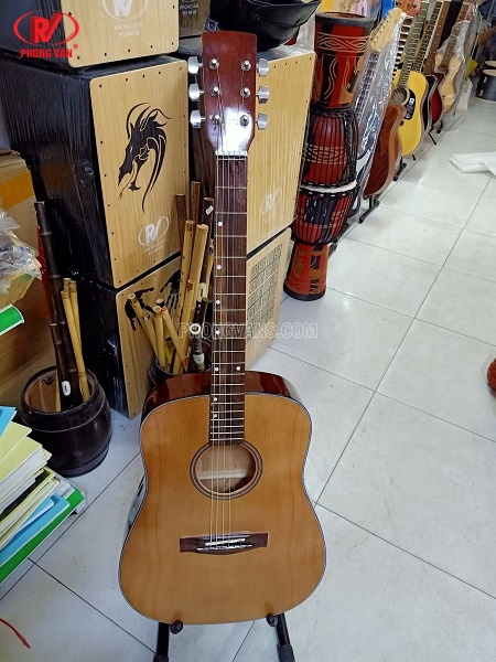 Đàn guitar gỗ giá rẻ thùng vuông lớn