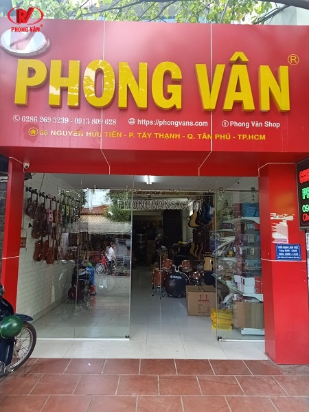 Cửa hàng nhạc cụ Phong Vân tại quận Tân Phú Tphcm