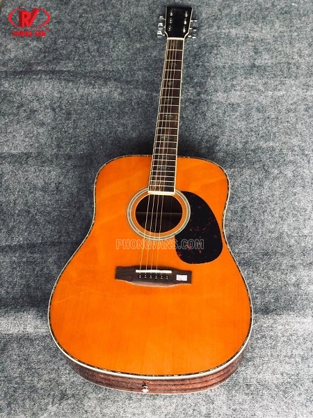 Đàn guitar gỗ cẩm Ấn Morris W50 solid