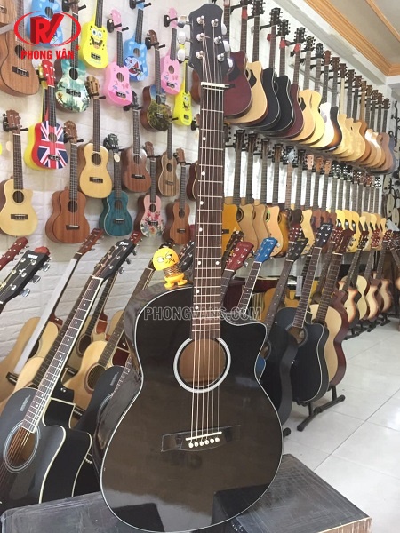 Đàn guitar acoustic màu Việt Nam