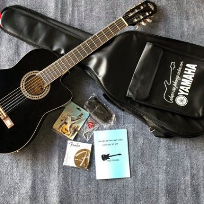 Đàn Guitar classic thùng mỏng Aria có EQ