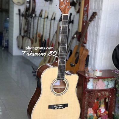 Đàn guitar acoustic Takamine EQ ED334C gỗ mahogany