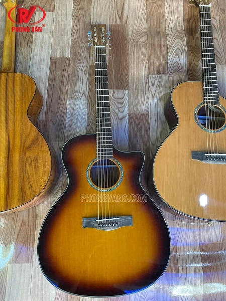Bán sỉ lẻ đàn guitar acoustic Tanglewood gỗ Koa cẩm ấn