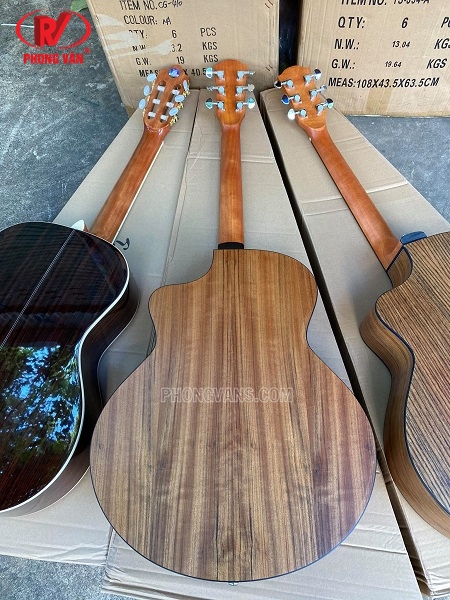 Bán sỉ đàn guitar Tayste gỗ walnut và Classic Kaysen gỗ cẩm ấn