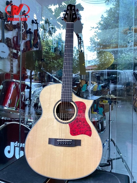 Đàn guitar acoustic gỗ cẩm ấn hãng Saiger