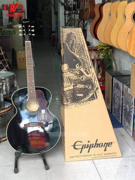 Đàn guitar acoustic hãng Epiphone dáng Jumbo EJ-200