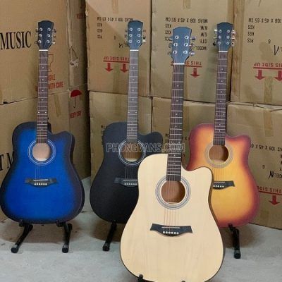 Bán Sỉ đàn guitar gỗ ép size 41 nhiều màu