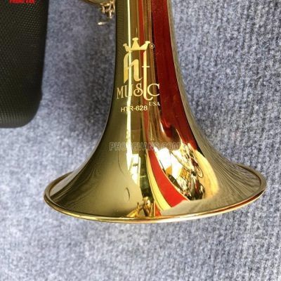Bán sỉ lẻ kèn Trumpet hãng HTmusic màu vàng HTR-628