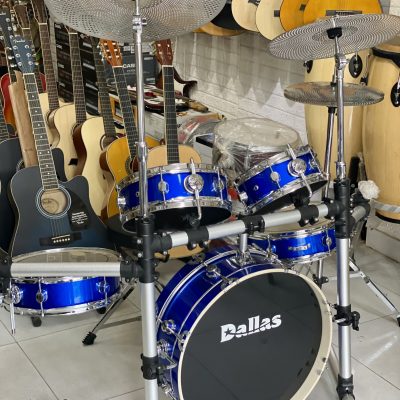 Bộ trống jazz drum Dallas xanh