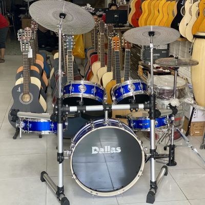 Bộ trống jazz drum Dallas xanhdata-cloudzoom = 