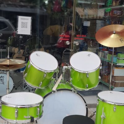 Bộ trống jazz drum HT Music HT-J89 xanh lá