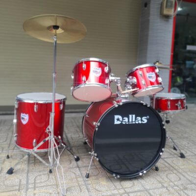 Bộ trống jazz Dallas model DL221 màu đỏ tươidata-cloudzoom = 