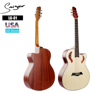 Đàn guitar acoustic Smiger LG-01 gỗ mahogany