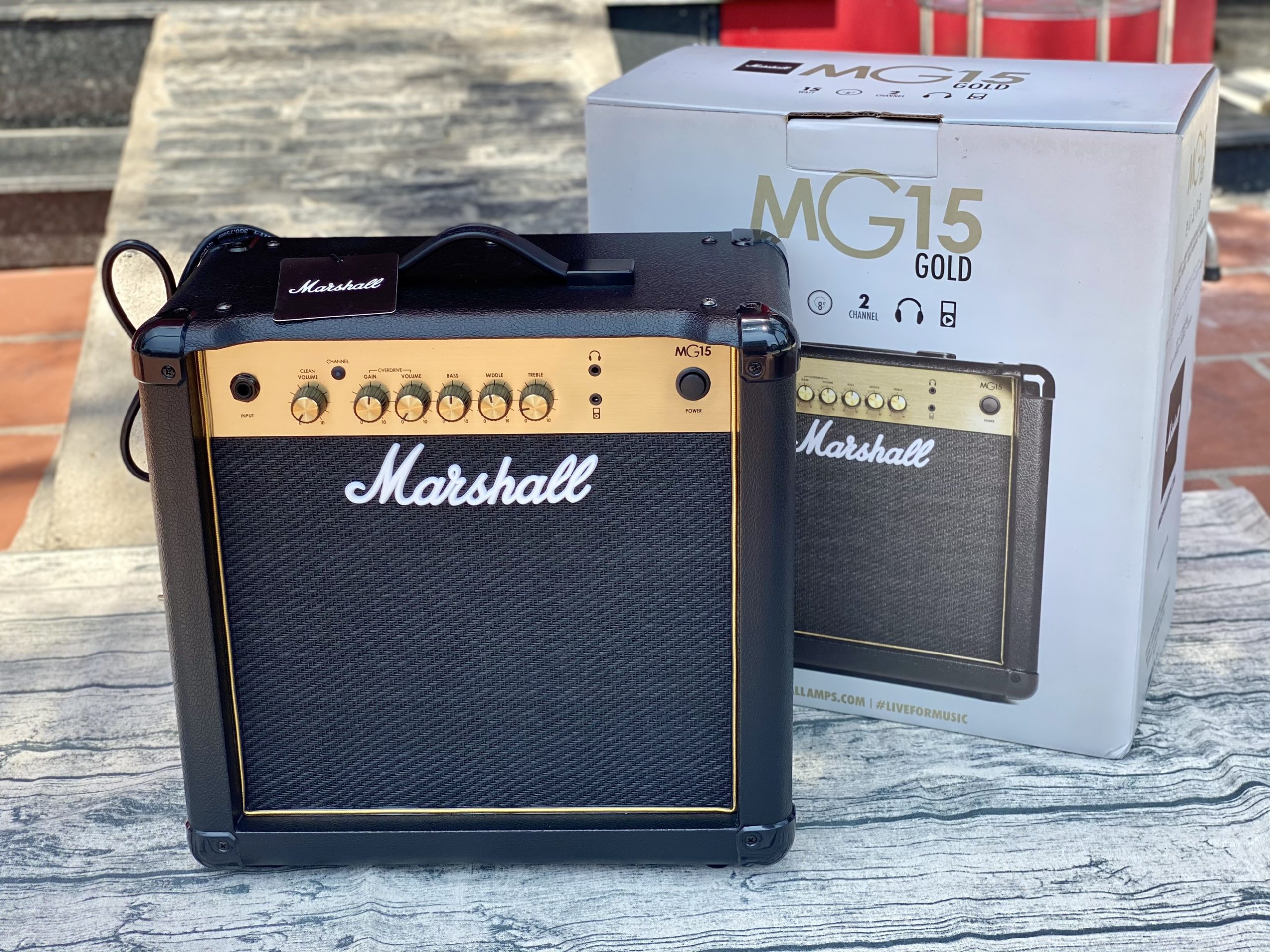 Marshall アンプ (Model: MG15) - 楽器/器材