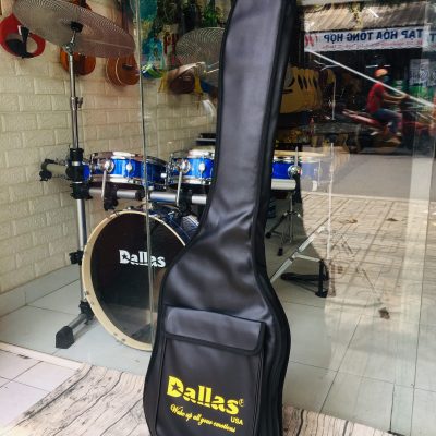 Bao da guitar bass điện Dallas