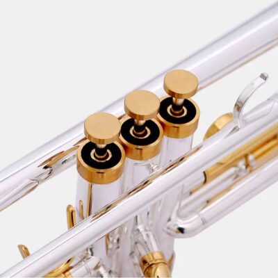 Kèn trumpets Laiiman LMR-6880S màu bạc cao cấp