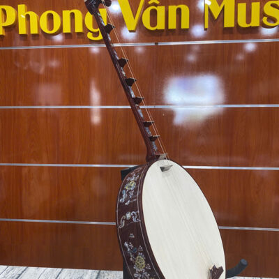 Đàn Nguyệt Gỗ Cẩm Lai Khảm Trai 8 Phím