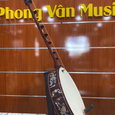 Đàn Nguyệt Gỗ Cẩm Lai Khảm Trai 8 Phím