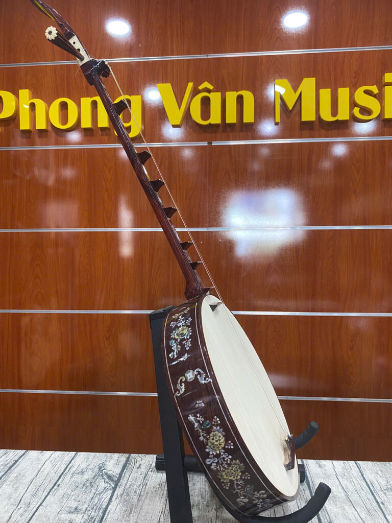 Đàn Nguyệt Gỗ Cẩm Lai Khảm Trai 8 Phím